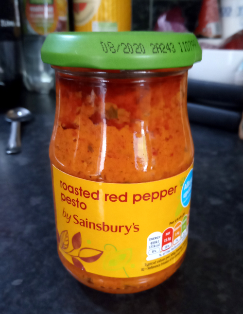 Sainsbury's Roasted Red Pepper Pesto