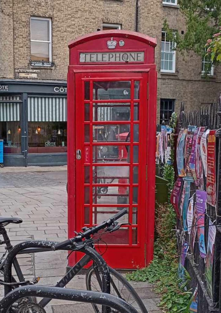 Red phone box
